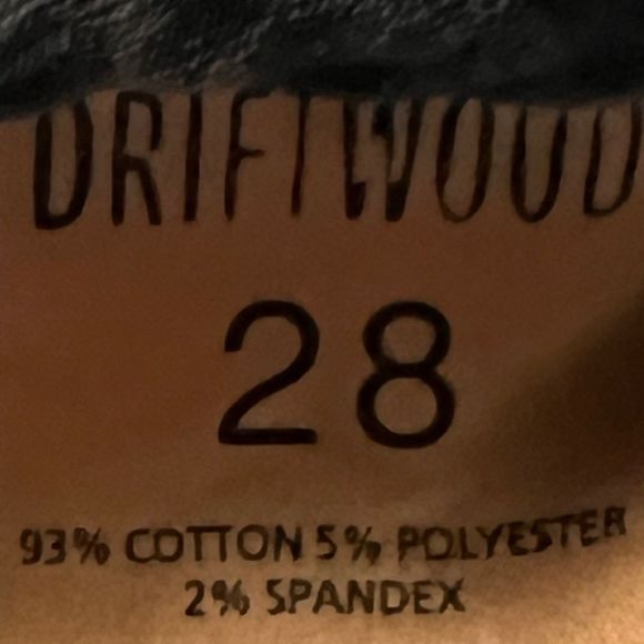 Driftwood Classic Fit Audrey Medium Wash Jeans Size 28x30” #175 - Picture 4 of 4